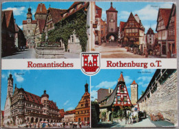 GERMANY DEUTSCHLAND ROTHENBURG OB DER TAUBER MULTI VIEW POSTKARTE POSTCARD ANSICHTSKARTE CARTE POSTALE CARD PC AK CP - Hanau