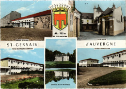 CPM Souvenir De St.Gervais-d'Auvergne FRANCE (1305756) - Saint Gervais D'Auvergne