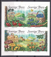 Sweden, Mushrooms, Berries MNH / 2004 - Mushrooms
