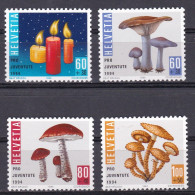 Switzerland, Mushrooms MNH / 1994 - Mushrooms