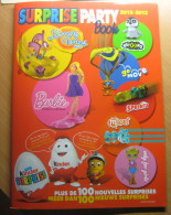 2012 Ferrero - Kinder Surprise - Surprise Party Book 2012-2013 - Promo - Andere & Zonder Classificatie