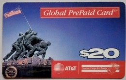 USA AT&T  $20 Global Prepaid Card - American Soldier " - AT&T