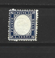 ITALIE - 1862  (*) Bolaffi # 62       Sans Gomme - Without Gum - Nuevos