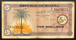 Biafra Five Shillings 1969 Pick#1  LOTTO 2603 - Other - Africa