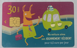 France Abonnement Chip Card - Zonder Classificatie