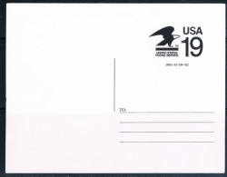 Cartolina  Postale U.S.A. 19c "Postal Buddy" Authorized U.S. Postal Service. ** - 1981-00