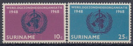 SURINAM 538-539,unused - WGO