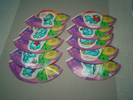 1993 Ferrero - Kinder Surprise - Caps - Drolly Dinos - Complete Set - Monoblocs