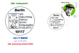 35818) BRD - Mi 3174 FDC - 10117 BERLIN - 62C  100. Geburtstag Helmut Schön - FDC: Briefe