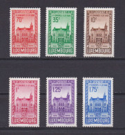 LUXEMBOURG 1936 TIMBRE N°282/87 NEUF AVEC CHARNIERE CONGRES PHILATELIQUE - Sonstige & Ohne Zuordnung