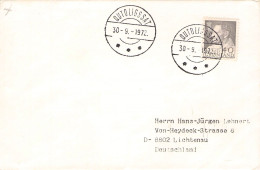 GREENLAND - MAIL 1972 QUTOLIGSSAT / ZB173 - Lettres & Documents