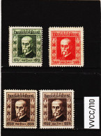 VVCC/110 TSCHECHOSLOWAKEI 1923  Michl 202/08  ** Postfrisch SIEHE ABBILDUNG - Unused Stamps