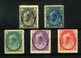 Canadá Nº 54,58,63/5 - Unused Stamps