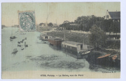 78/ CPA - Poissy - La Seine, Vue Du Pont - Poissy