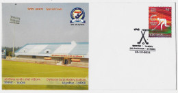 INDIA 2011 OLYMPIAN SURJIT HOCKEY STADIUM, HOCKEY...SPECIAL COVER, JALANDHAR CANCELLATION - Rasenhockey