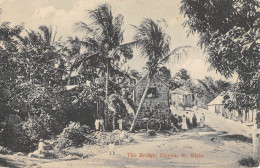 CPA ANTILLES SAINT CHRISTOPHE ET NEVIES THE BRIDGE CAYON SAINT KITTS - Saint-Christophe-et-Niévès