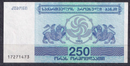 Georgia  - 1993 -  250 Laris .. UNC ..P43 - Géorgie