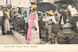 CPA ANTILLES JAMAIQUE JACKASS ROPE TOBACCO SELLERS JAMAICA - Jamaïque