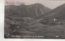 C9409) MARIA SCHUTZ Am Semmering - Mit Göstritztal - Sehr Dünn Besiedelt ALT - Semmering