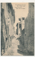 CPA - SAINT-CANNAT (B Du R) - Tremblement De Terre 11 Juin 1909 - Une Rue En Ruines - Other & Unclassified