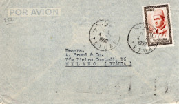 Marocco (1960) - Busta Posta Aerea Per L'Italia - Morocco (1956-...)