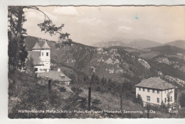 C9412) Wallfahrtskirche MARIA SCHUTZ U. Hotel Restaurant MARIENHOF - Semmering - Semmering