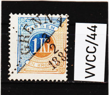 VVCC/44 SCHWEDEN 1874  Michl 10  B  PORTO Gez.13 Gestempelt / Entwertet  ZÄHNUNG Und STEMPEL SIEHE ABBILDUNG - Strafport