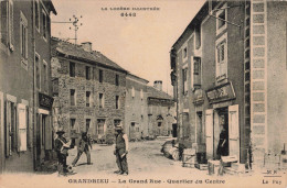 FR-48 LOZÈRE - GRANDRIEU - La Grand Rue - Quartier Du Centre - Gandrieux Saint Amans