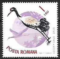 Romania - MNH ** 1965 :    Common Crane  -  Grus Grus - Kraanvogels En Kraanvogelachtigen