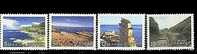 Taiwan 1997 Northeast Coast Scenic Area Stamps Rock Geology Relic - Unused Stamps