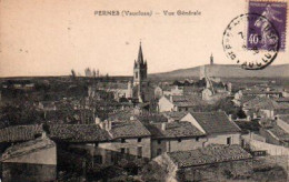 Carte Postale Ancienne - Circulé - Dép. 84 - PERNES - Vue Générale - Pernes Les Fontaines