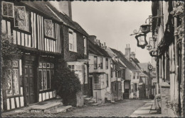Mermaid Street, Rye, Sussex, C.1960 - Shoesmith & Etheridge RP Postcard - Rye