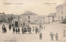 FR-48 LOZÈRE - GRANDRIEU - La Place Du Coudert - Gandrieux Saint Amans