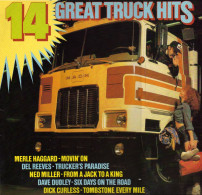 * LP * 14 GREAT TRUCK HITS - VARIOUS ARTISTS (Holland 1981  EX!!) - Country & Folk