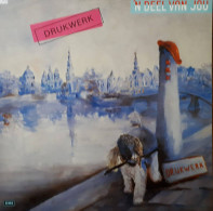 * LP *  DRUKWERK - 'N DEEL VAN JOU (Holland 1985 EX) - Autres - Musique Néerlandaise