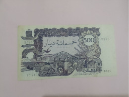 Billet De 500 Dinars Algerien 01/11/1970 - Argelia