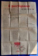 Giornale "IL PARTIGIANO" Del 2 Ottobre 1944 - Guerre 1939-45