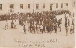IDSTEIN - Arrivée Des Jeunes Soldats En 1925  (  Carte Photo ) - Idstein