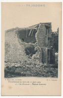 CPA - SAINT-CANNAT (B Du R) - Tremblement De Terre 11 Juin 1909 - Maison éventrée - Autres & Non Classés