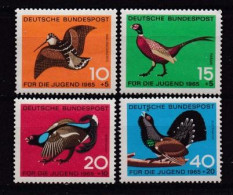 GERMANY, 1965, MNH Stamp(s), Welfare Birds, Michel Nr(s). 464-467, Scannr. 13298 - Ungebraucht