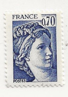 Timbre France  N° 2240 - MARIANNE DE GANDON - 0,70 - NEUF - 1982: Un Timbre Neuf Sans Charnière - Ungebraucht