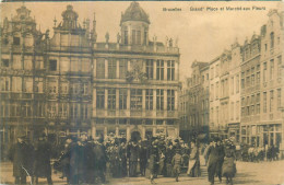 Belgium Bruxelles Grand Place & Marche Au Fleurs - Marktpleinen, Pleinen