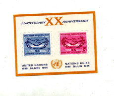 Bloc 20 Anniversaire - Unused Stamps