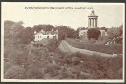 Carte P ( Burns Monunent Hôtel / Alloway ) - Ayrshire