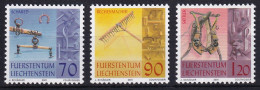 MiNr. 1278 - 1280 Liechtenstein 2001, 3. Dez. Altes Handwerk (II) - Postfrisch/**/MNH - Unused Stamps