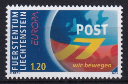 MiNr. 1310 Liechtenstein 2003, 3. März. Europa: Plakatkunst - Postfrisch/**/MNH - Ungebraucht