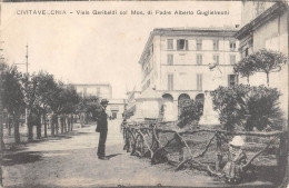 CPA ITALIE CIVITAVECCHIA VIALE GARIBALDI COL MON - Other & Unclassified