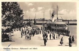 CPA ALLEMAGNE KONSTANZ BODENSEE HAFENPARTIE MIT SANTIS - Sonstige & Ohne Zuordnung