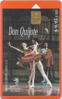 Cuba - Etecsa (Chip) - Ballet Of Cuba - Don Quijote, 08.2002, 9.95$, 20.000ex, Used - Cuba