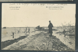 La Guerre 1914/15 - 211 - Les Inondations De L'Yser   ( Cpa Datée En 1915)  - Gb 20024 - Guerre 1914-18